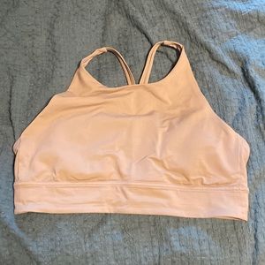 Lululemon pale purple high neck sports bra size 12